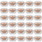 Afstuderen Script Modern Copper and Black Stickers (Voorkant)