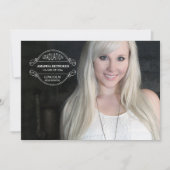 Afstuderen Seal Foto Afstuderen Aankondiging (Voorkant)