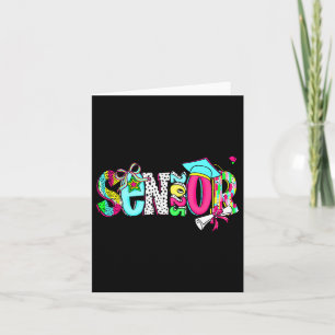 Afstuderen Senior 2025 Retro CL van 2025 Coquette  Kaart