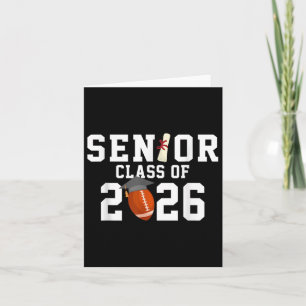 Afstuderen Senior CL van 2026 Afstuderen American Kaart