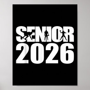 Afstuderen Senior CL van 2026 Afstuderen American Poster
