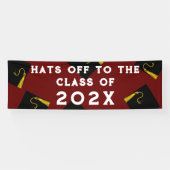 Afstuderen Senior Class 2025 Spandoek (Horizontaal)