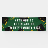 Afstuderen Senior Class 2025 Spandoek (Horizontaal)