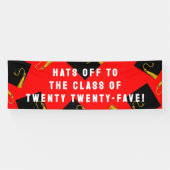 Afstuderen Senior Class 2025 Spandoek (Horizontaal)
