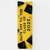Afstuderen Senior Class Congrats Banner (Verticaal)