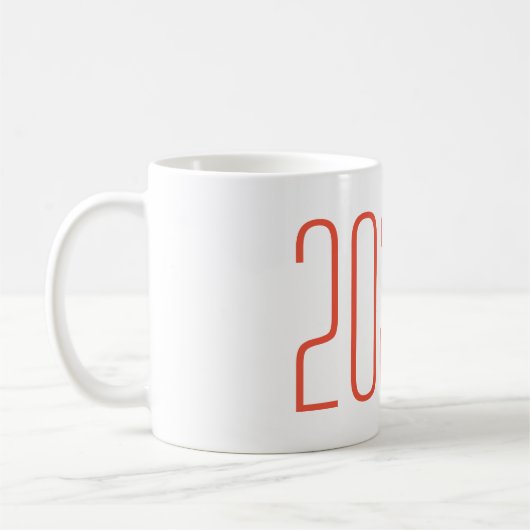 Afstuderen Senior Coffee Mok - Klasse van 2021 (Links)