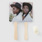 Afstuderen Sign Aangepaste foto Fan Set Handwaaier (Voorkant en achterkant)