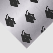 Afstuderen Silver-weefselpapier Tissuepapier (Detail)