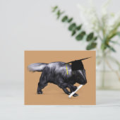 Afstuderen Skunk Briefkaart (Staand voorkant)