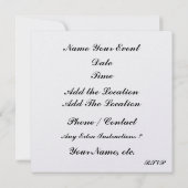 Afstuderen SMILE Invitation - SRF Kaart (Achterkant)