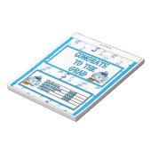 Afstuderen Snoep Bar Wrapper Party Favor Cadeft Notitieblok (Gedraaid)