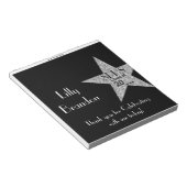 Afstuderen Snoep Bar Wrapper Party Favor Notitieblok (Schuin)