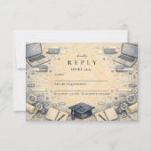 Afstuderen Software Engineering RSVP Kaartje (Voorkant)