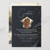 Afstuderen Son I Grey Aankondiging (Voorkant / Achterkant)