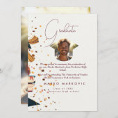 Afstuderen Son I Red Aankondiging (Voorkant / Achterkant)