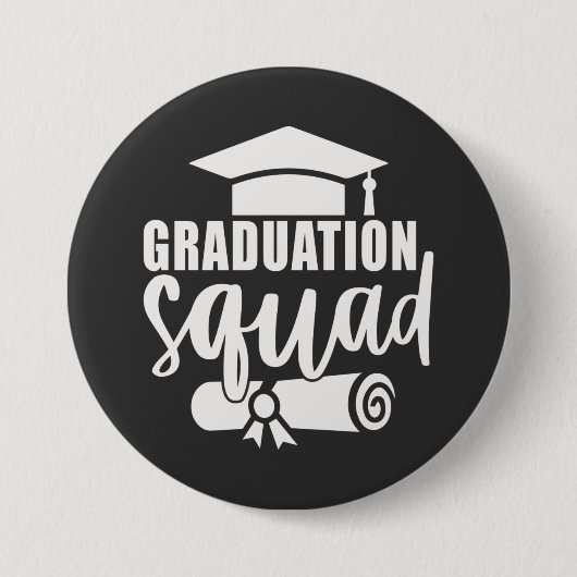 Afstuderen Squad 2023 Afstuderen Button (Voorkant)