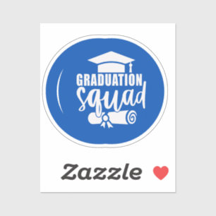 Afstuderen Squad 2023 Sticker