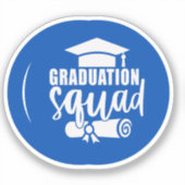 Afstuderen Squad 2023 Sticker (Voorkant)