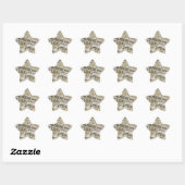 afstuderen ster sticker (Vel)