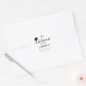 Afstuderen sticker geloofde hij zo hij bereikt (Envelop)