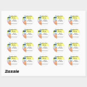 Afstuderen Stickers (Vel)