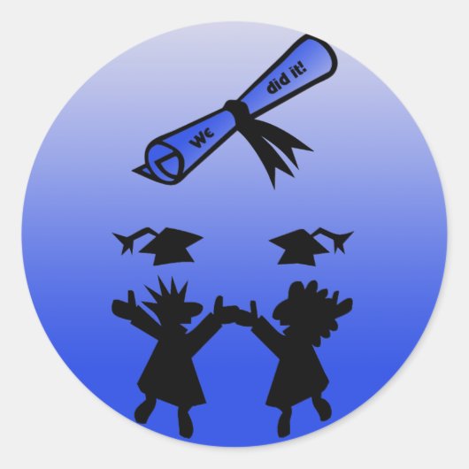 Afstuderen Stickers (Voorkant)