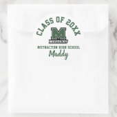 Afstuderen Stickers Methacton High School, Custom (Tas)