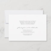 Afstuderen Stijlvol Blauw Vloeiend Manuscript 2 Fo Aankondiging (Achterkant)