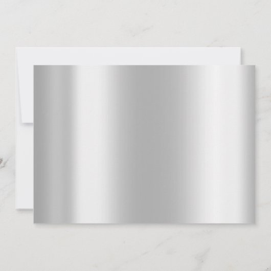 Afstuderen Student Silver Gray Royal Blue Simp Kaart (Achterkant)