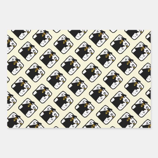 Afstuderen Studenten Afstuderen Inpakpapier Vel (Voorkant 2)