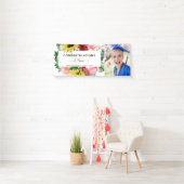 afstuderen Sunflower High School College 2023 Spandoek (Insitu)