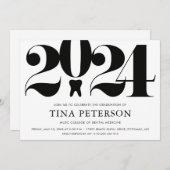 Afstuderen tandheelkunde kaart (Voorkant / Achterkant)