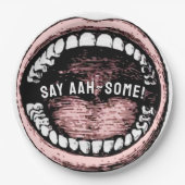 Afstuderen tandheelkunde papieren bordje (Voorkant)