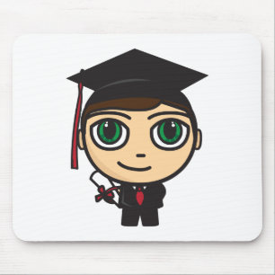 Afstuderen Teken Mousepad Muismat