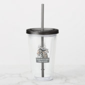 Afstuderen Thema Gepersonaliseerde Acryl Tumbler Acryl Drinkbeker (Voorkant)