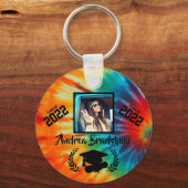 Afstuderen Tie Dye Sleutelhanger (Achterkant)