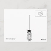 Afstuderen Tijd voor Robo-x9! Briefkaart (Achterkant)