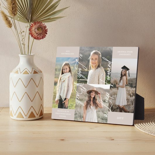 Afstuderen Toen & Nu Afstudeerder Fotocollage Keep Fotoplaat