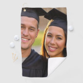 Afstuderen toevoegen Foto aanpassen Golfhanddoek (Insitu)