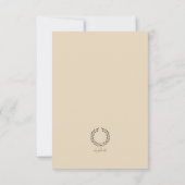 Afstuderen Transparency Photo Card Aankondiging (Achterkant)