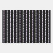 Afstuderen Typografie Script Geometrisch Inpakpapier Vel (Voorkant 3)