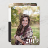 Afstuderen Uitnodiging (Voorkant / Achterkant)