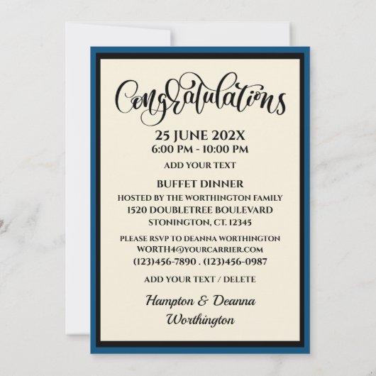 Afstuderen Uitnodiging (Achterkant)