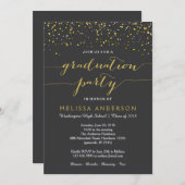 afstuderen uitnodiging, afstudeerfeest uitnodiging (Voorkant / Achterkant)