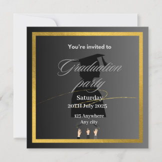 Afstuderen-uitnodiging Kaart