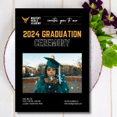 Afstuderen Uitnodiging Senior Afstuderen