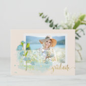 Afstuderen Uitnodiging tot opening van het  (Staand voorkant)