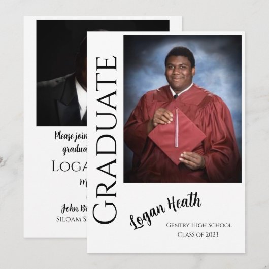 Afstuderen Uitnodiging V3 (Voorkant / Achterkant)