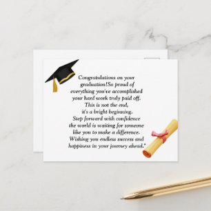 Afstuderen - Universeel ontwerp voor alle leeftijd Briefkaart