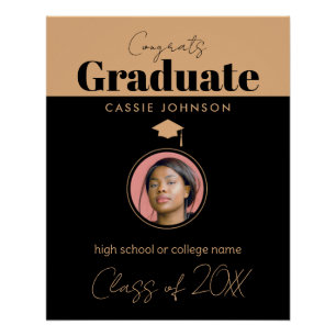 Afstuderen van 2023 perfect poster